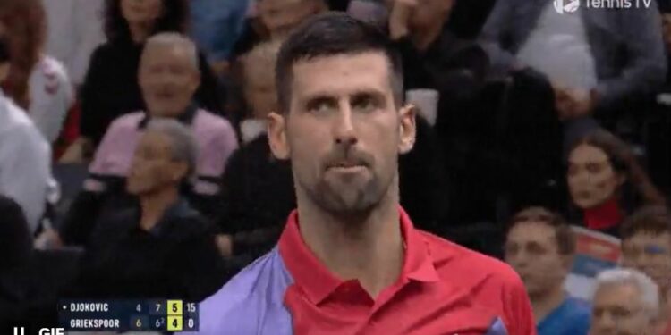 Gjokoviq shkakton tjetër skandal, “kapet” me publikun dhe i shan në gjuhën serbe